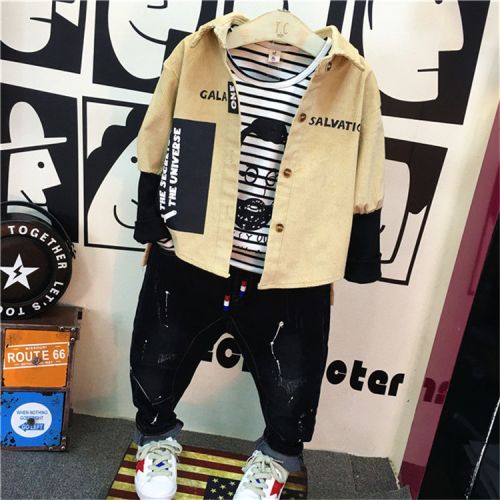 Chemise garçon à manche longue - Ref 2075318