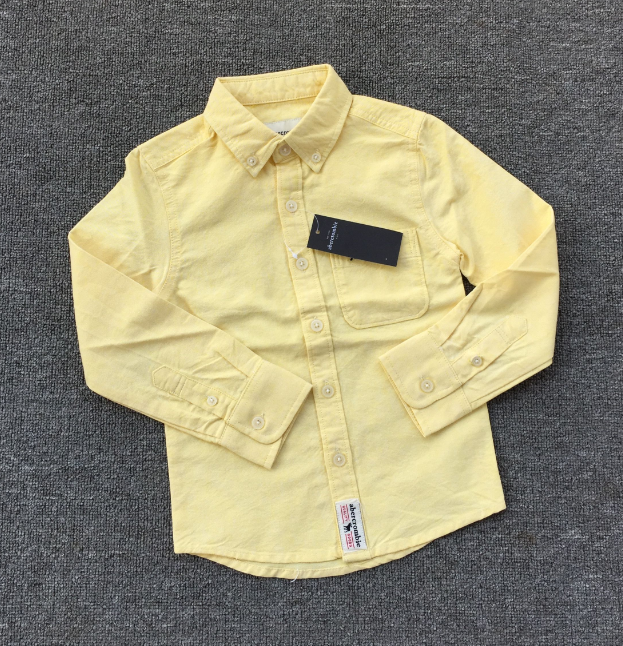 Chemise garçon à manche longue en coton - Ref 2075438