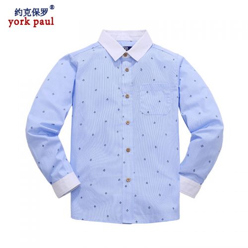 Chemise garçon YORK PAUL à manche longue - Ref 2075472