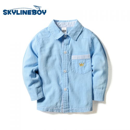 Chemise garçon SKYLINE BOY à manche longue - Ref 2075473