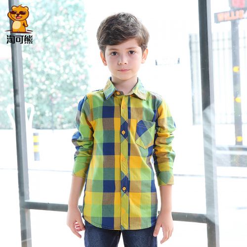 Chemise garçon à manche longue - Ref 2075483