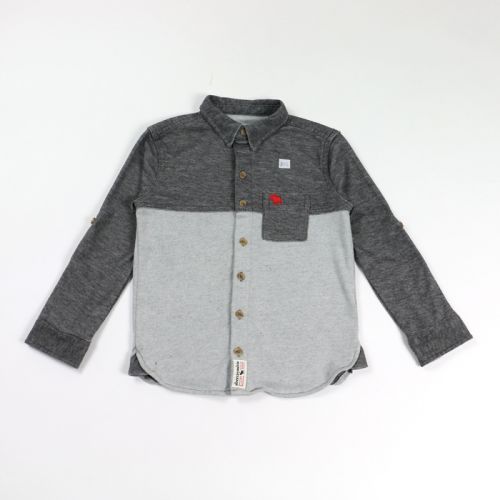 Chemise garçon ABERCRO***** à manche longue - Ref 2075505
