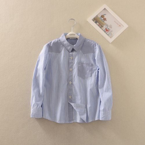 Chemise garçon à manche longue - Ref 2075507