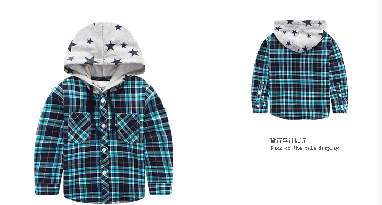 Chemise garçon à manche longue - Ref 2075527