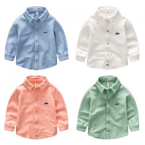 Chemise garçon à manche longue - Ref 2075617
