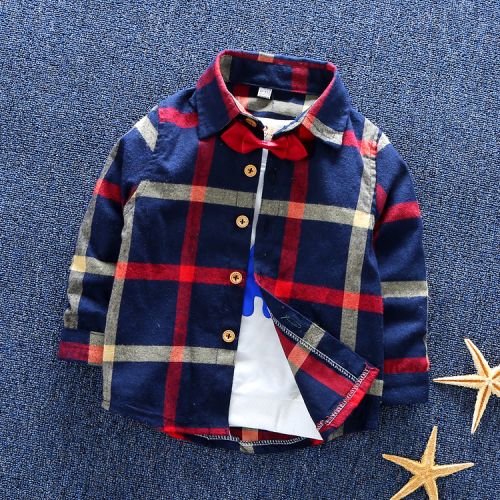 Chemise garçon à manche longue - Ref 2075624