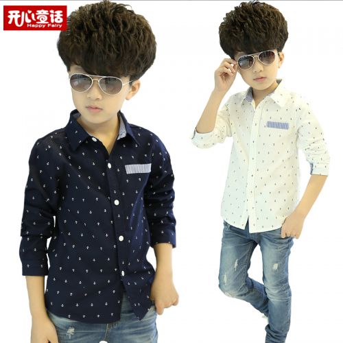 Chemise garçon HAPPY FAIRY à manche longue - Ref 2075632