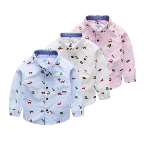 Chemise garçon à manche longue - Ref 2075636