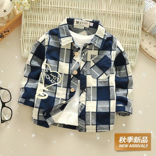 Chemise garçon à manche longue - Ref 2075647