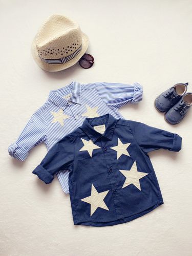 Chemise garçon à manche longue - Ref 2075648