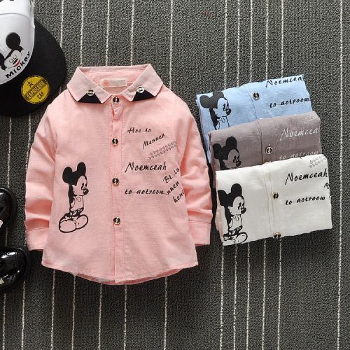 Chemise garçon à manche longue - Ref 2075820