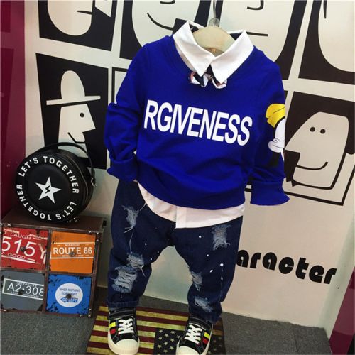 Chemise garçon à manche longue - Ref 2075822