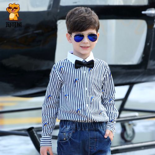 Chemise garçon à manche longue - Ref 2076033