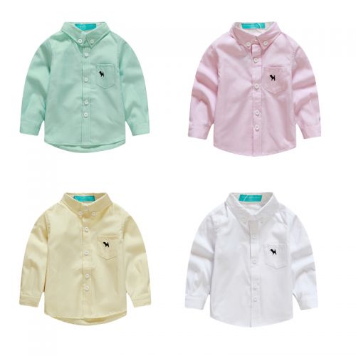 Chemise garçon à manche longue - Ref 2076145