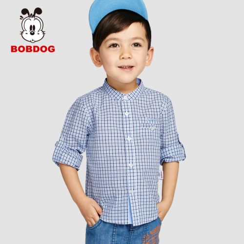 Chemise garçon BOBDOG à manche longue - Ref 2076210