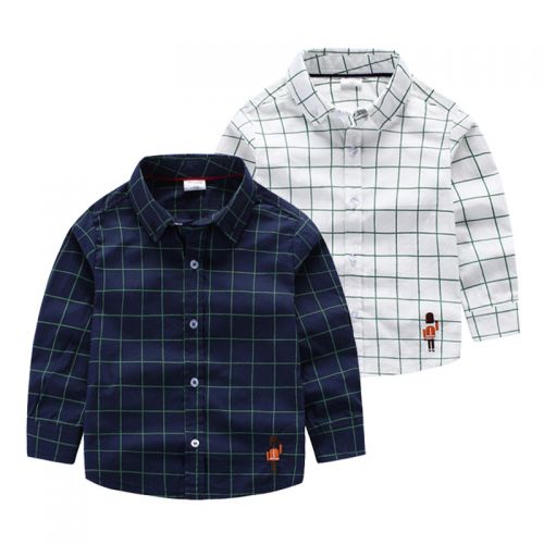 Chemise garçon KATOOFELY à manche longue - Ref 2076239