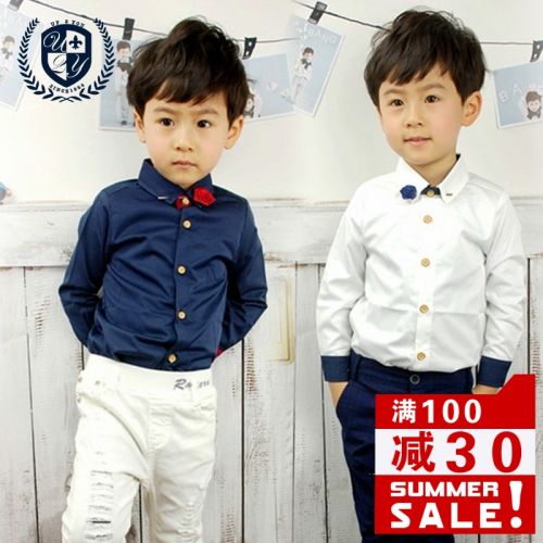 Chemise garçon à manche longue - Ref 2076261