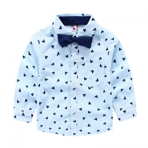 Chemise garçon à manche longue - Ref 2076494