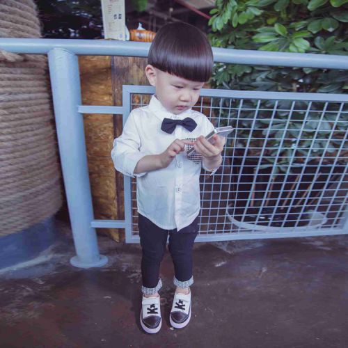 Chemise garçon à manche longue - Ref 2076520