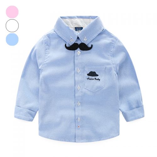 Chemise garçon à manche longue - Ref 2076527