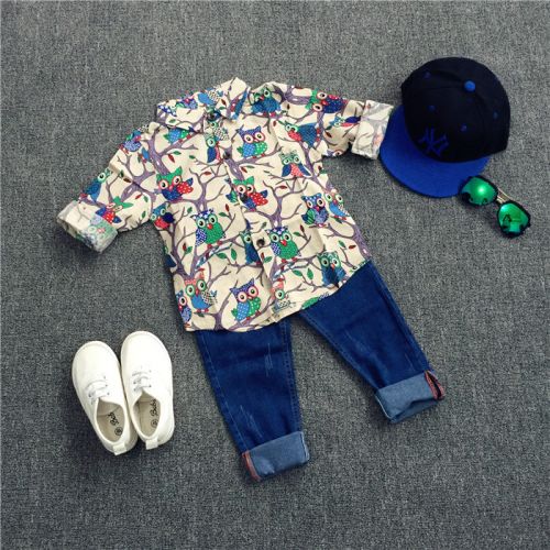 Chemise garçon à manche longue - Ref 2076594