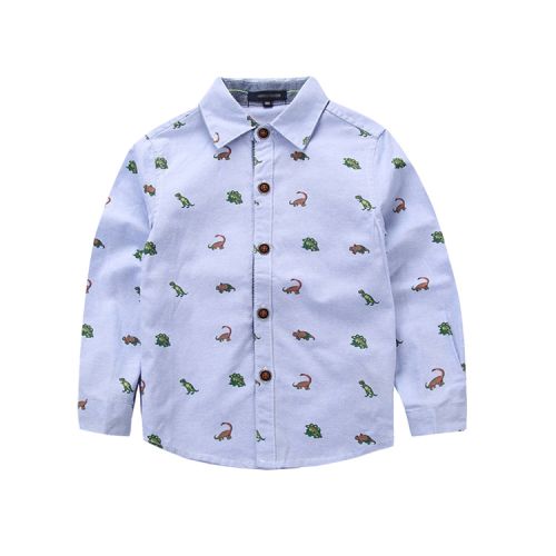 Chemise garçon MUMUCNBO à manche longue - Ref 2076631
