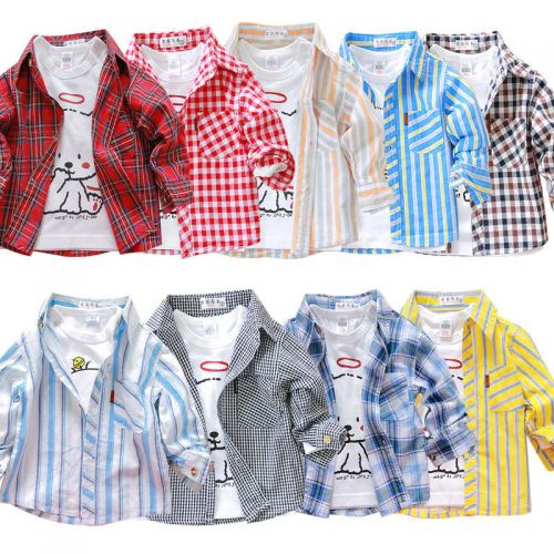 Chemise garçon MOON KIDS à manche longue - Ref 2076711