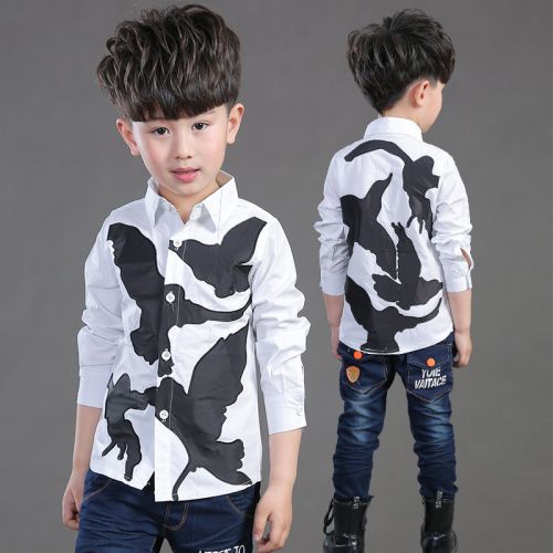 Chemise garçon à manche longue - Ref 2076737