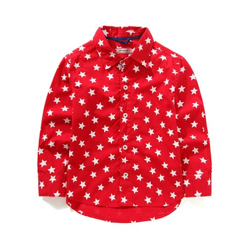 Chemise garçon à manche longue - Ref 2076757