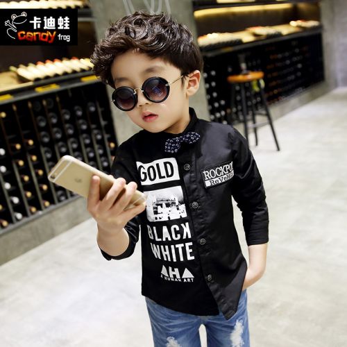 Chemise garçon à manche longue - Ref 2076796