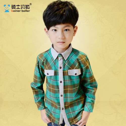 Chemise garçon à manche longue - Ref 2076812