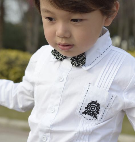 Chemise garçon à manche longue - Ref 2076863