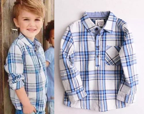 Chemise garçon SUMMERBABY à manche longue - Ref 2076912