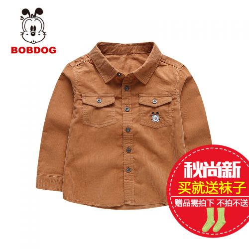 Chemise garçon BOBDOG à manche longue - Ref 2076981