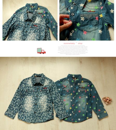 Chemise garçon SUMMERBABY à manche longue - Ref 2077014