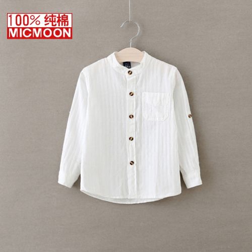 Chemise garçon SOOPOOR à manche longue - Ref 2077123
