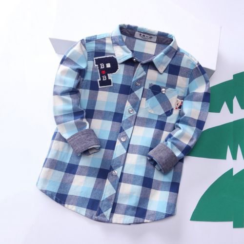 Chemise garçon à manche longue - Ref 2077145