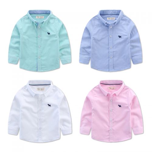 Chemise garçon à manche longue - Ref 2077197