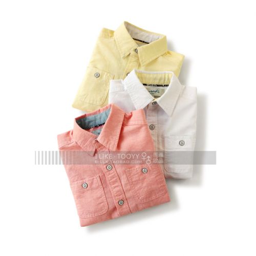 Chemise garçon à manche longue - Ref 2077247