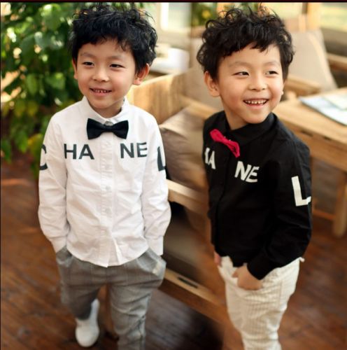 Chemise garçon COOLBABY à manche longue - Ref 2077263