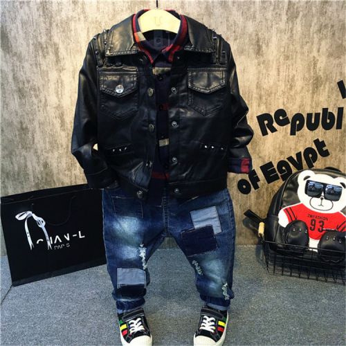 Chemise garçon à manche longue - Ref 2077268