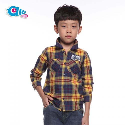 Chemise garçon à manche longue - Ref 2077347