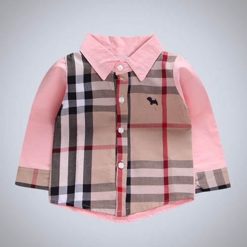 Chemise garçon DDTANG à manche longue en Toile de coton - Ref 2077425