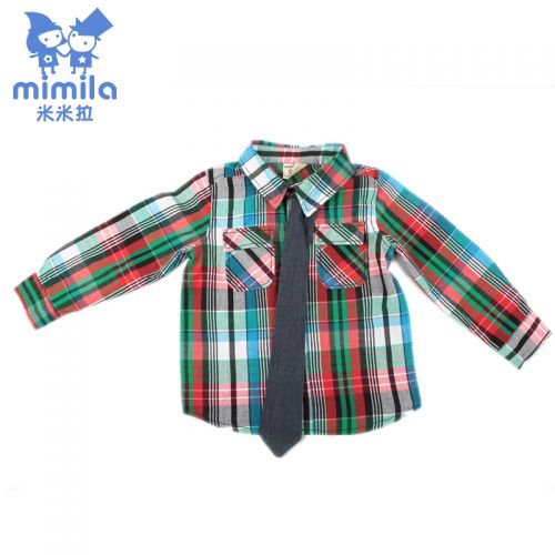 Chemise garçon à manche longue - Ref 2077451