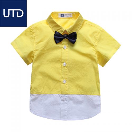 Chemise garçon à manche courte - Ref 2077497