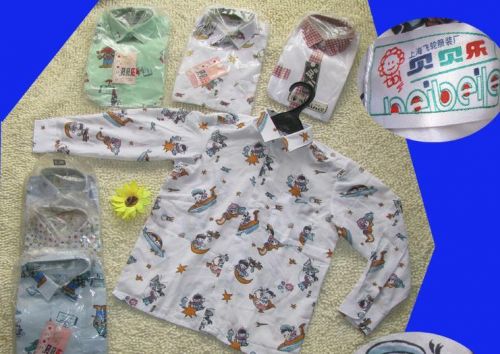 Chemise garçon à manche longue - Ref 2077561