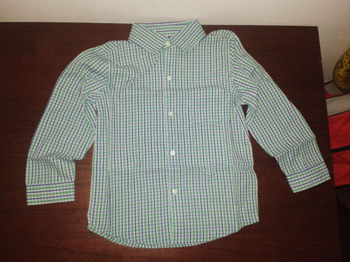 Chemise garçon à manche longue - Ref 2077567