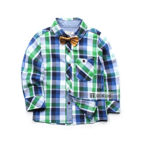 Chemise garçon à manche longue - Ref 2077602