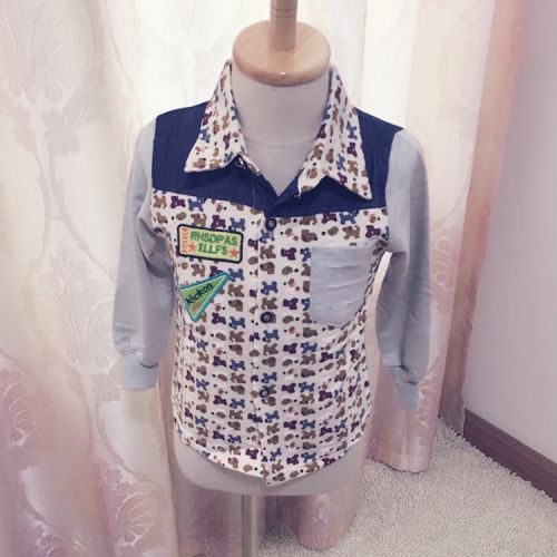 Chemise garçon à manche longue - Ref 2077642