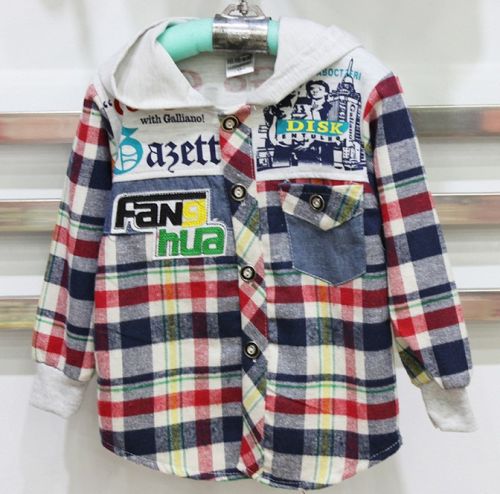 Chemise garçon à manche longue - Ref 2077670